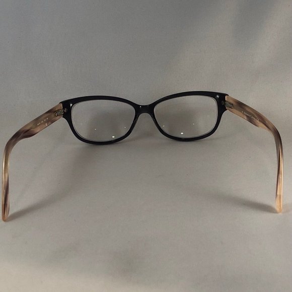 Roberto Cabras RB 701 HV2 HM Eyeglass Frame Black Brown Tan Flex Clear 52-14-140 - Picture 6 of 12